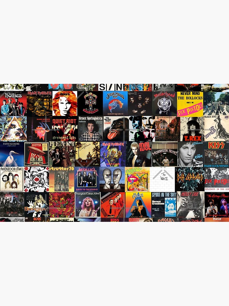 Rock Vinyl Collage by Hunter54nz