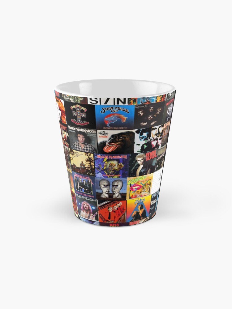 Alternate view of Rock Vinyl Collage Mug