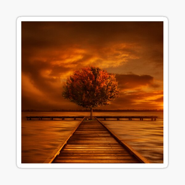 The Tree of Gratitude Sticker
