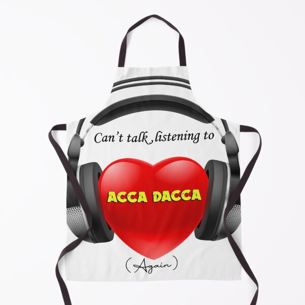 Item preview, Listening To AC/DC Acca Dacca Rock Fanart WallsofFame designed and sold by WallsOfFameAust.