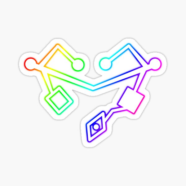 Rainbow Heart of Etheria Failsafe Sticker