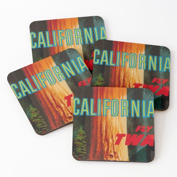 Artikelvorschau, California vintage travel poster entworfen und verkauft von stickart-marek.