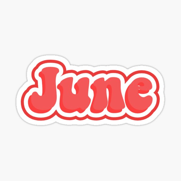 june network Sticker
