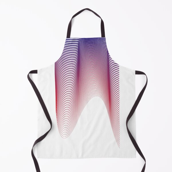 Aperçu de l'œuvre Swirly Gradient Lines - Graphique créée et vendue par MielOntwerpt.