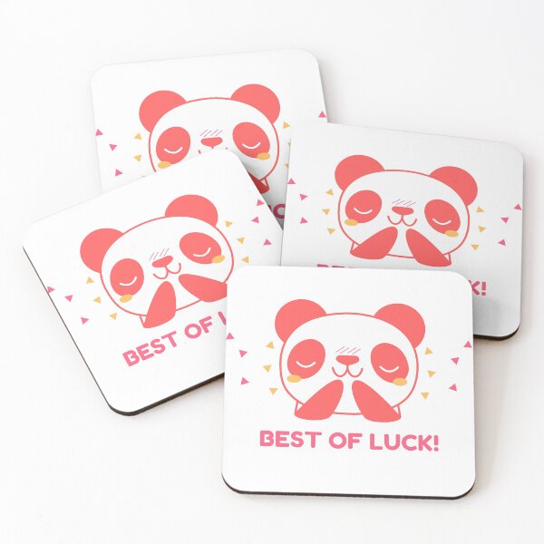 Item preview, Panda Best of luck  designed and sold by Motivationmint.