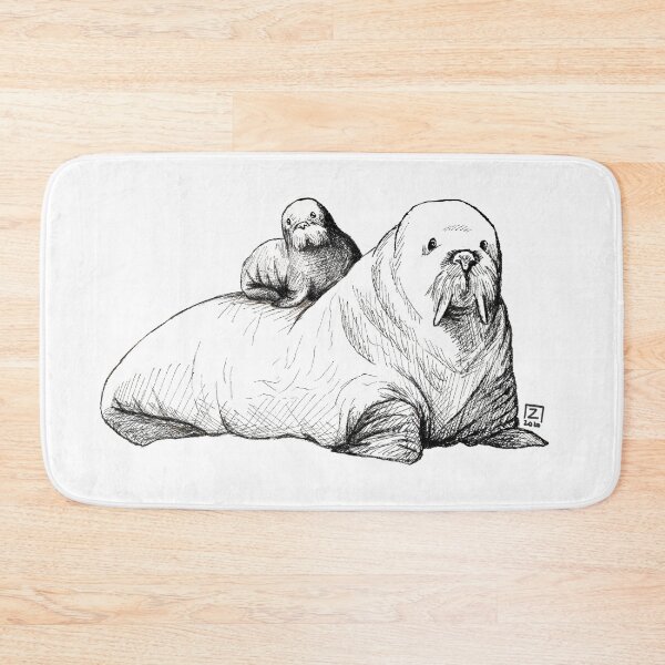 Item preview, Wobbly Walruses designed and sold by Zuza Makes.