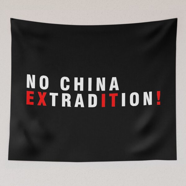 Item preview, No Hong Kong extradition - umbrella revolution designed and sold by Urosek.