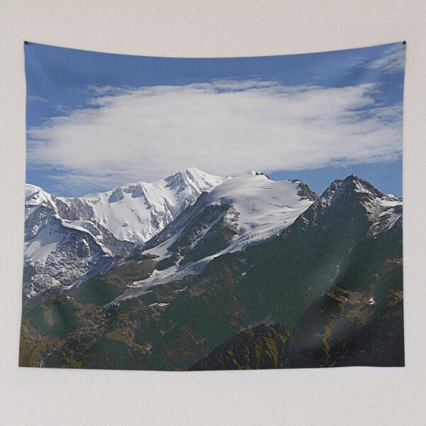 Item preview, Alps Snowy Mountain Ridges Spring designed and sold by Anna Lemos.