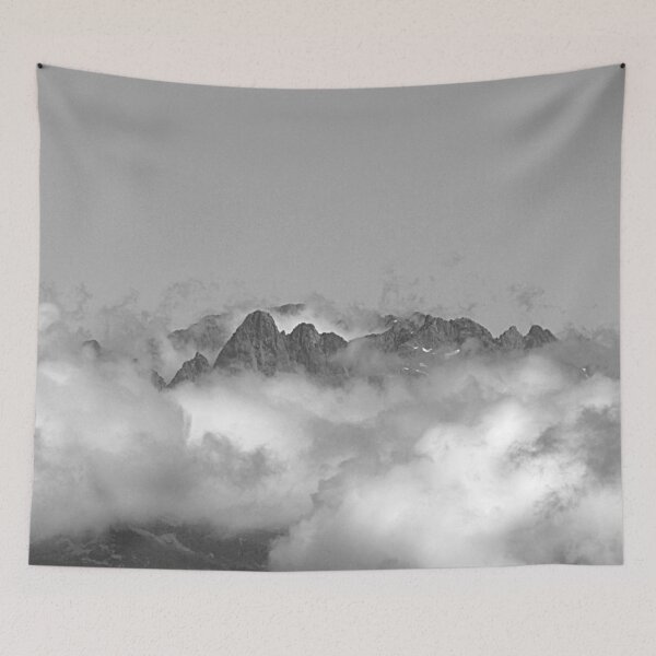 Item preview, Mountains on Clouds Alpine landscape designed and sold by Anna Lemos.