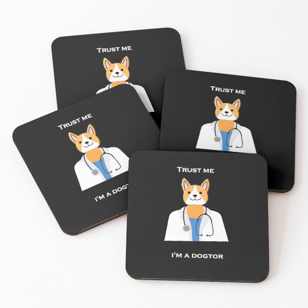 Item preview, Trust me i'm a dogtor designed and sold by Snootstore.