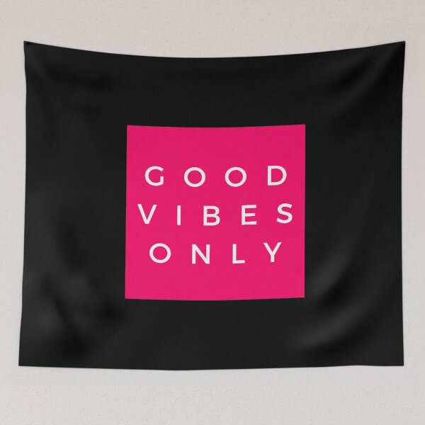 Item preview, Good Vibes Only - Black Background designed and sold by Easy Breezy.
