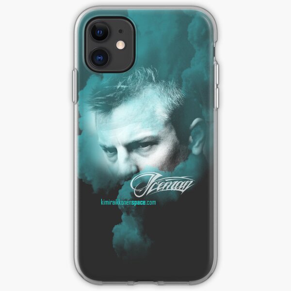 Kimi Raikkonen - iPhone Cover, Iceman Face iPhone Soft Case