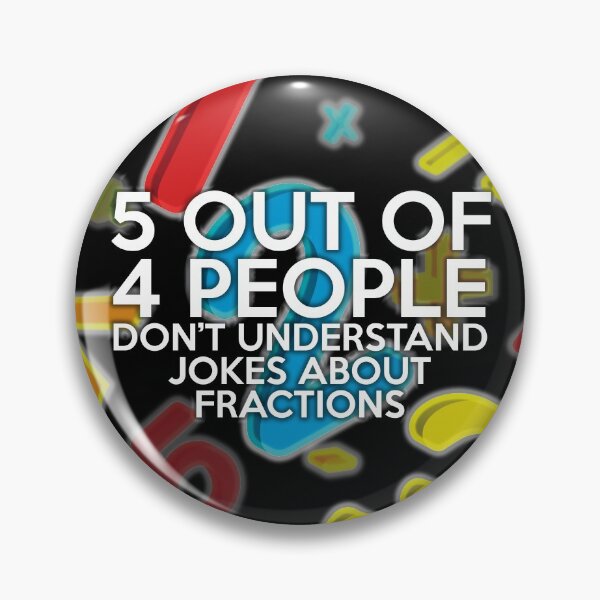 Item preview, 5 Out Of 4 People Fun Cool Math Quote Pun designed and sold by theimagezone.