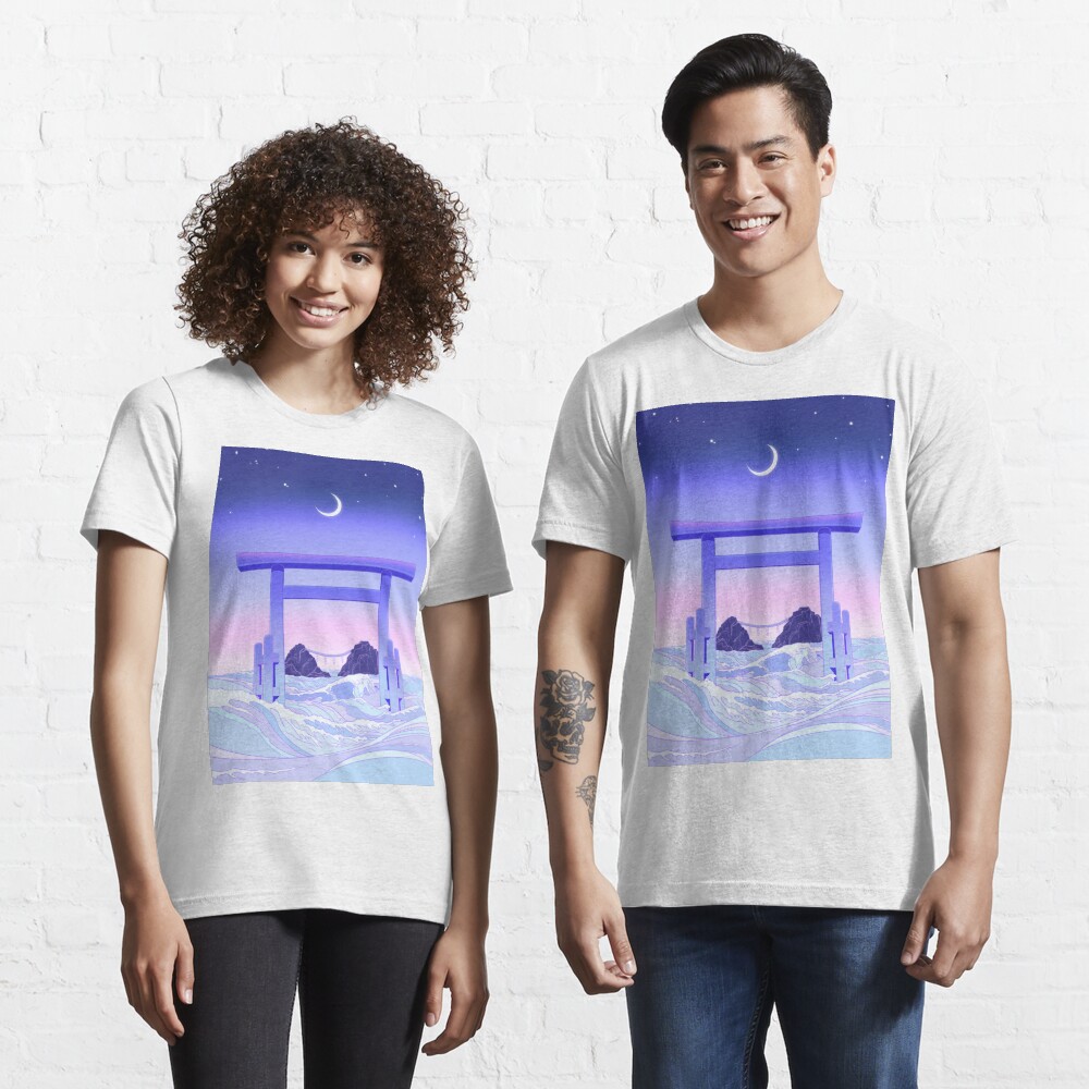 Vista previa del artículo con la obra «Camiseta esencial», diseñado y vendido por EloraPautrat.