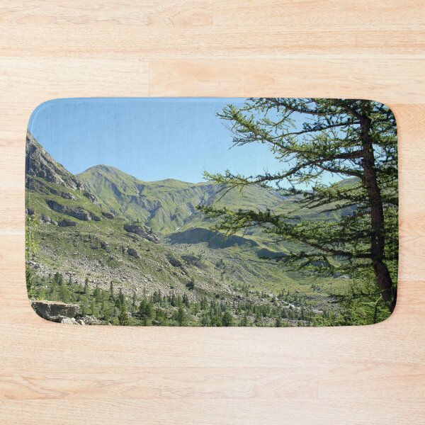 Item preview, Alpine Valley Fir Trees Landscape designed and sold by Anna Lemos.