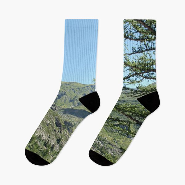 Item preview, Alpine Valley Fir Trees Landscape designed and sold by Anna Lemos.