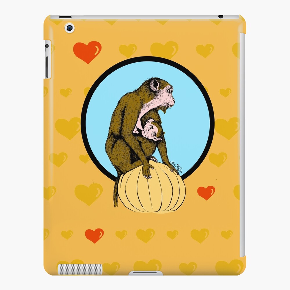 Monkey love iPad Case & Skin