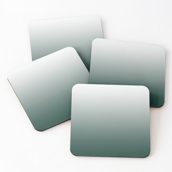 Item preview, Forest Green and White Gradient  designed and sold by Cool Fun  Awesome Time.