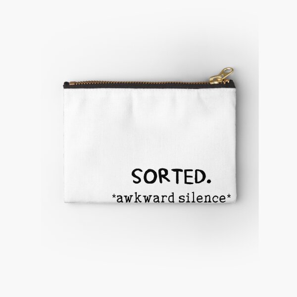 Item preview, Sorted awkward silence funny quote designed and sold by Prerana Jain.