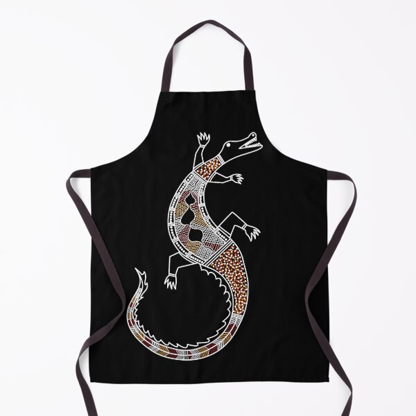 Item preview, Authentic Aboriginal Art - Crocodile Authentic Designs designed and sold by HogarthArts.