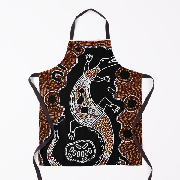 Item preview, Authentic Aboriginal Art - Crocodile Authentic Designs designed and sold by HogarthArts.