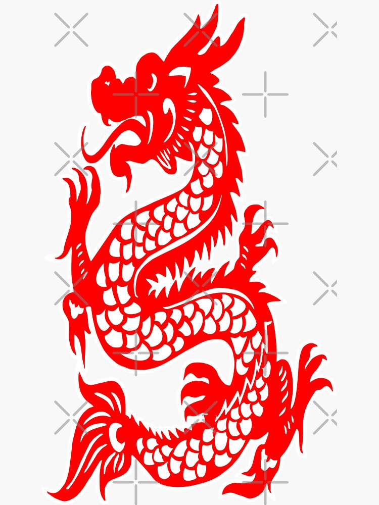 Red Chinese Dragon by carlarmes
