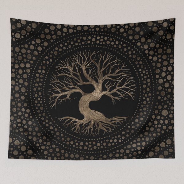 Item preview, Tree of Life - Yggdrasil  designed and sold by k9printart.