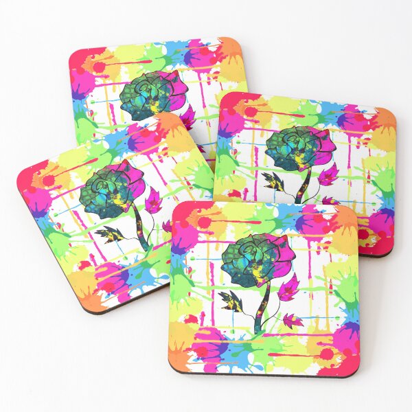 Item preview, Rose Colorful Art designed and sold by Mr-dyer-designs.