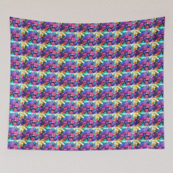 Item preview, Floral Splash K designed and sold by kaleidimo.
