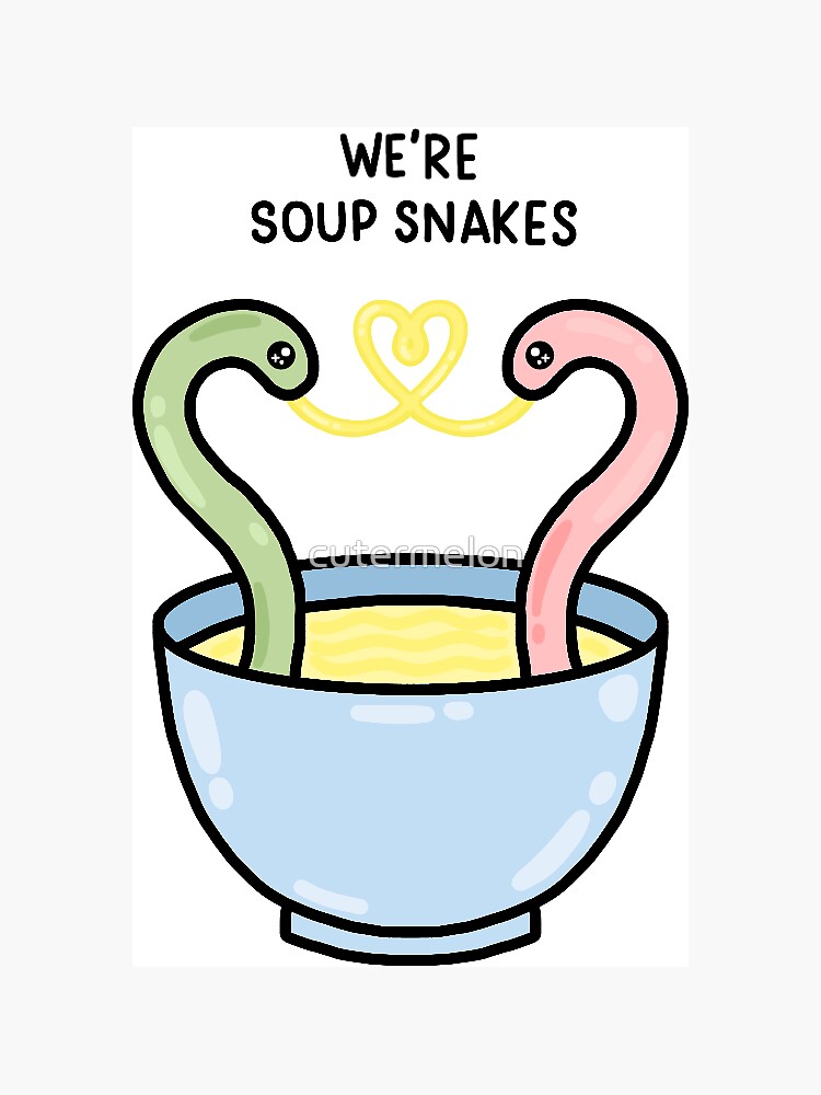 You And I Are Soup Snakes Travel Mug