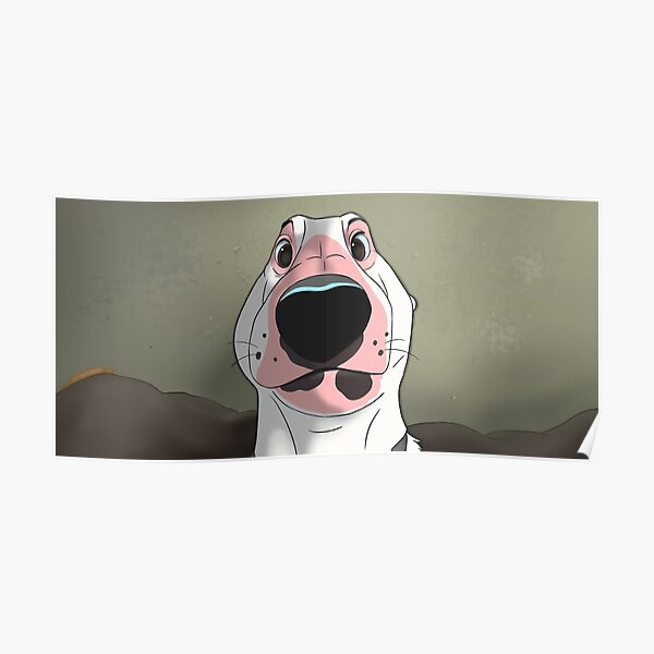 Walter the cartoon bullterrier Poster