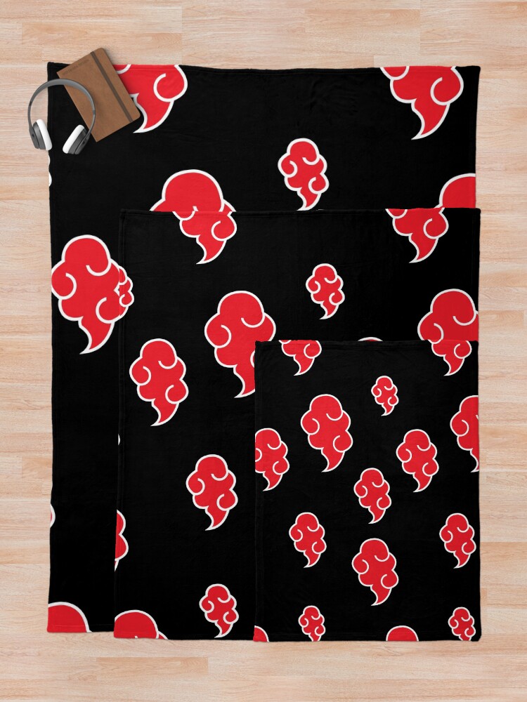 Alternate view of Anime Red Cloud n.a.r.u.t.o Throw Blanket