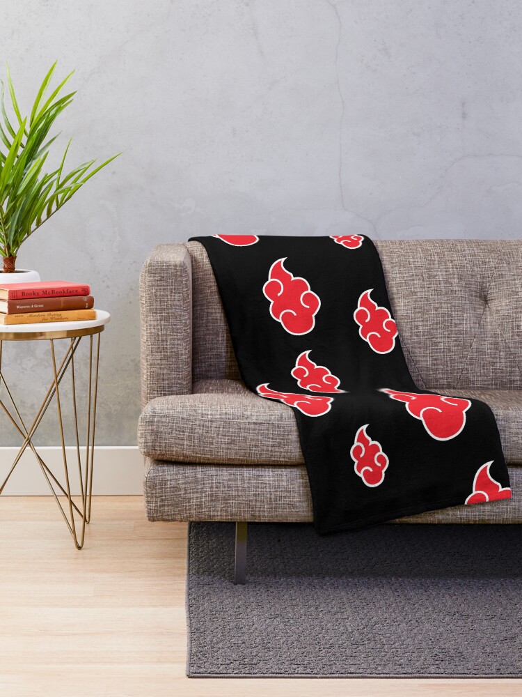 Alternate view of Anime Red Cloud n.a.r.u.t.o Throw Blanket