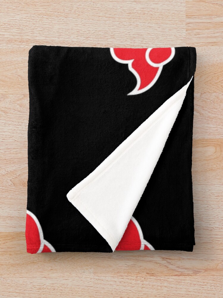 Alternate view of Anime Red Cloud n.a.r.u.t.o Throw Blanket