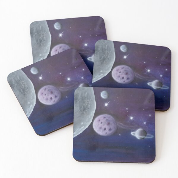 Item preview, Abstract painting Acrylic on canvas "la luna" designed and sold by monartart.