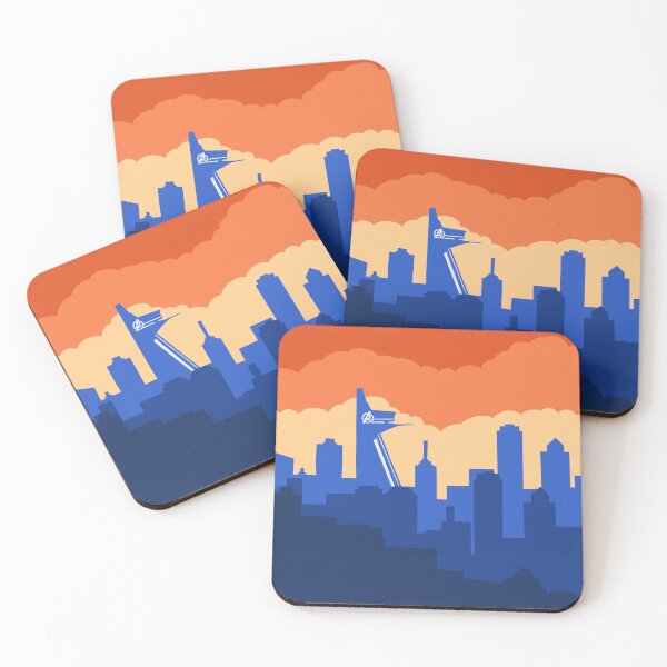 Item preview, City Hero Skyline designed and sold by ChloeRogArt.