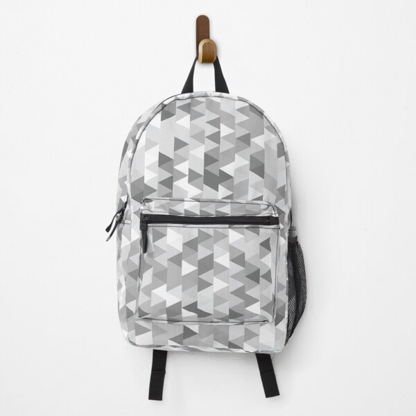 Item preview, Black and white geometric triangle pattern illustration. designed and sold by MrazTees.