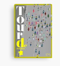 Tour De France Canvas Print