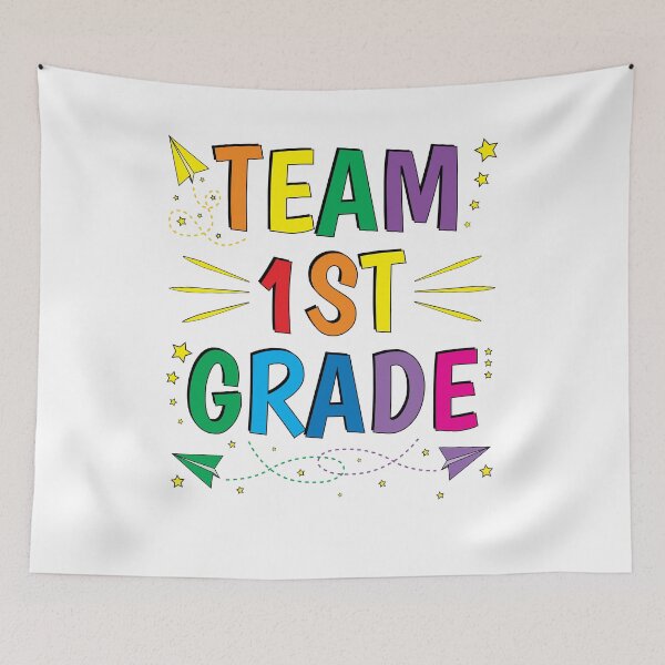 Item preview, Team 1st Grade First Day of School designed and sold by ZNOVANNA.