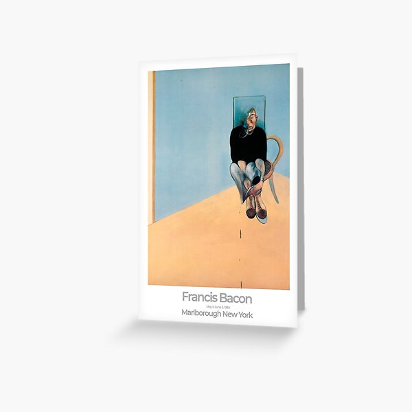 Item preview, Francis Bacon Exhibition Art Poster 1984 - Study for Self-Portrait designed and sold by Francisco Couto.