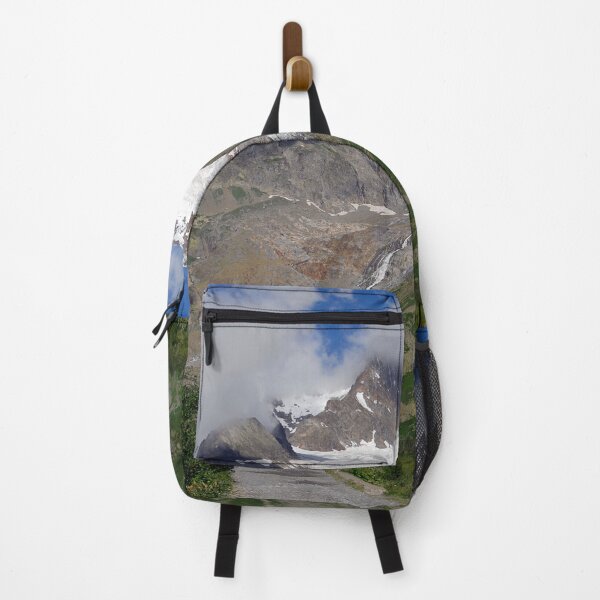 Item preview, Road Snowy Mountain Peaks Alpine Landscape designed and sold by Anna Lemos.