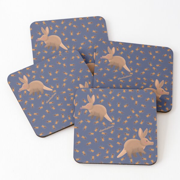 Item preview, Aardvark and Termites Pattern designed and sold by Alawstrations.