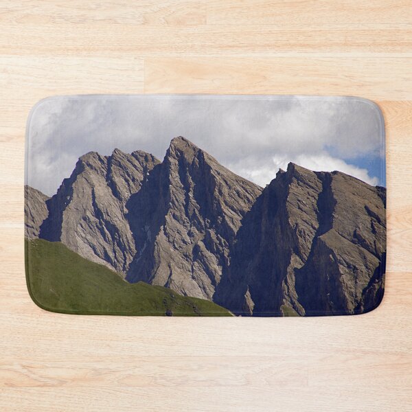 Item preview, Mountain Peaks Alps Summer Landscape designed and sold by Anna Lemos.