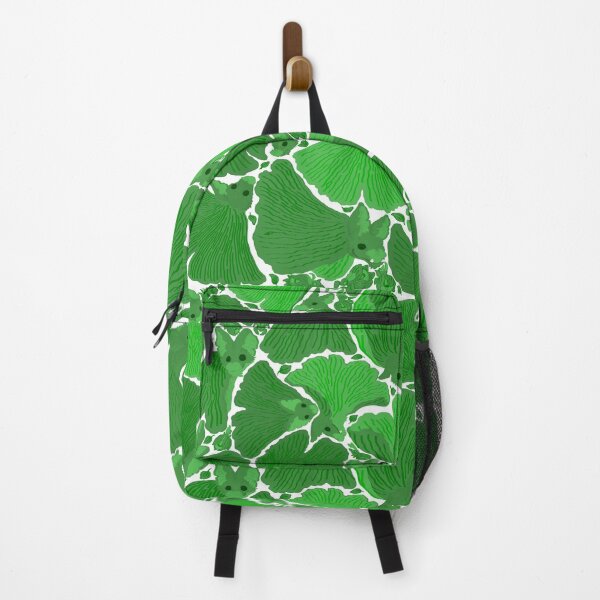 Item preview, Green ginkgo Leafbat Mosaic designed and sold by Topios.