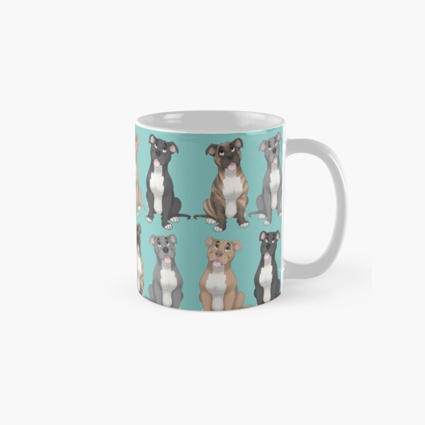 Pitbull pattern Classic Mug