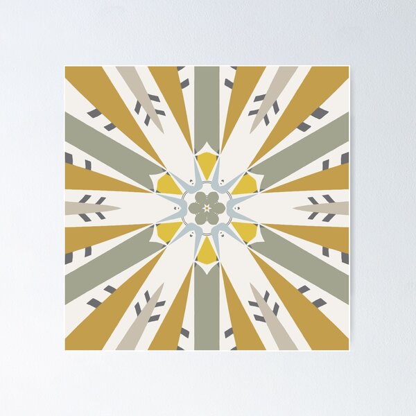 Item preview, Retro Starburst 1 designed and sold by JillyBeanDesign.