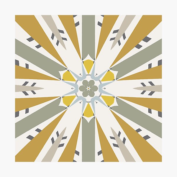 Item preview, Retro Starburst 1 designed and sold by JillyBeanDesign.