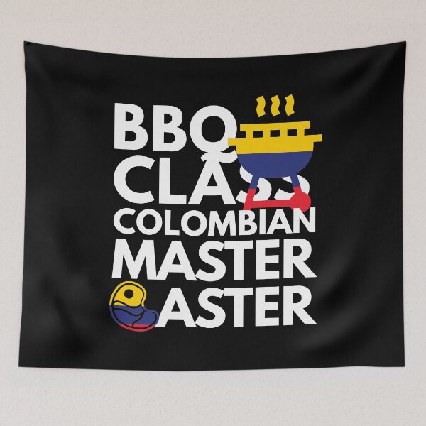Item preview, Barbeque Class Colombian Master Baster designed and sold by HelloFromAja.