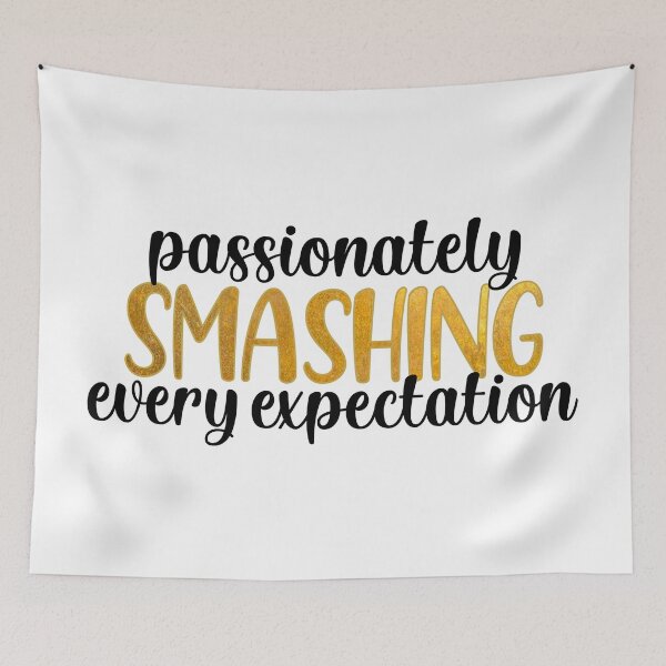 Item preview, Hamilton passionately smashing every expectation designed and sold by Designed By Rachel.