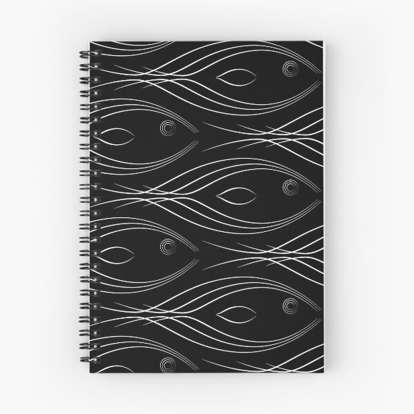Item preview, Quiet Fish black and white designed and sold by Colour Angel by KV.